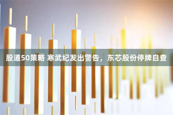 股道50策略 寒武纪发出警告，东芯股份停牌自查